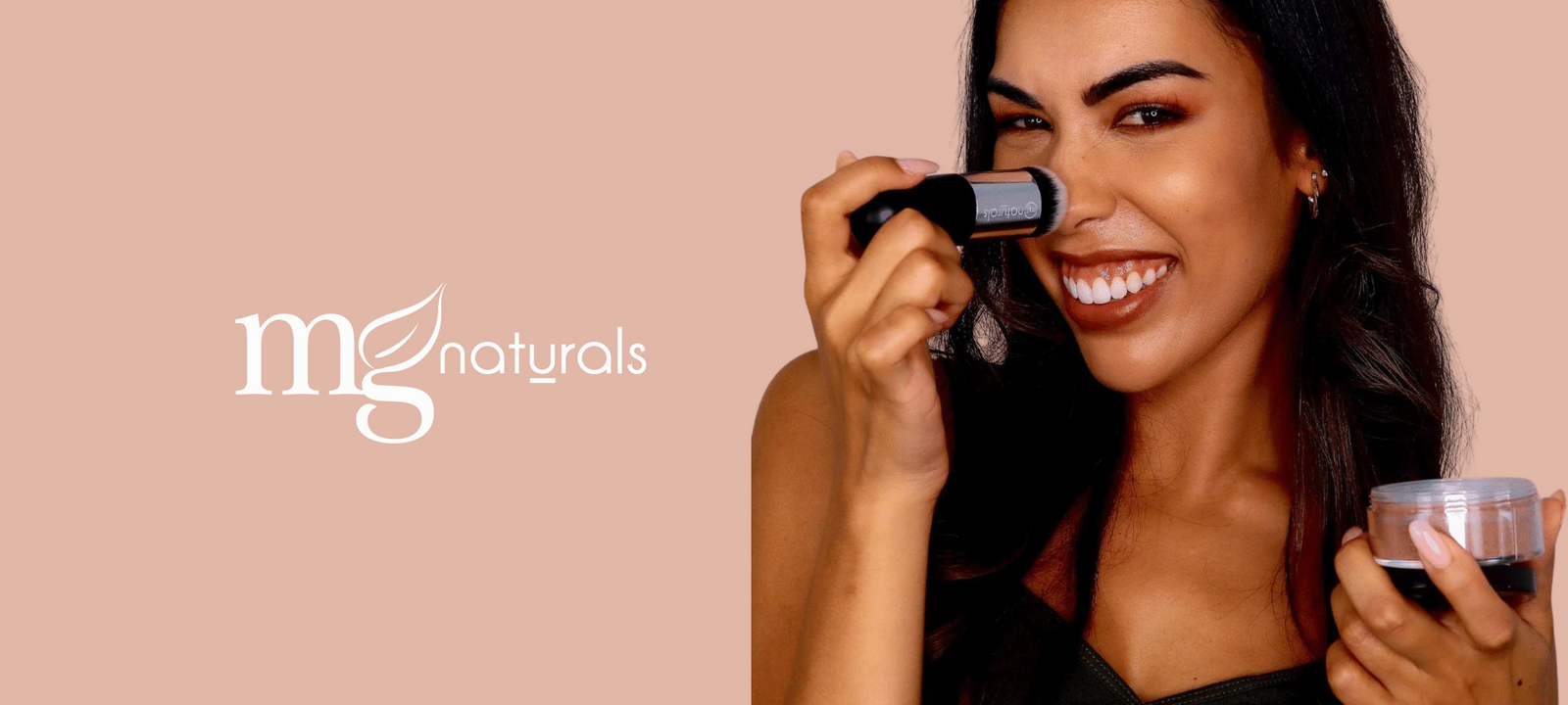 How to Apply MG Naturals Mineral Foundation Powder for a Flawless, Natural Look.