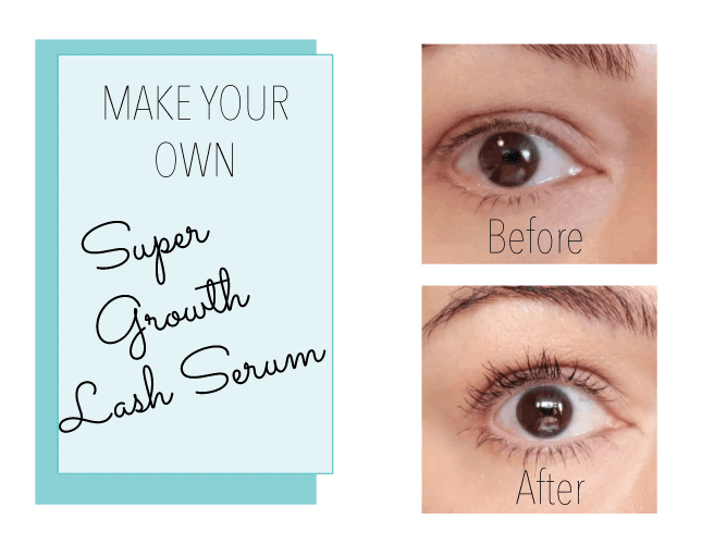 Eye Lash Serum for long, thick lashes - MG Naturals