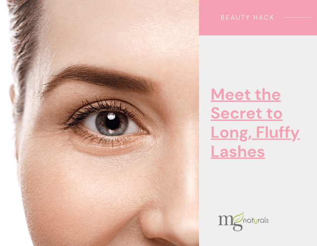 Meet the Secret to Long, Fluffy Lashes.