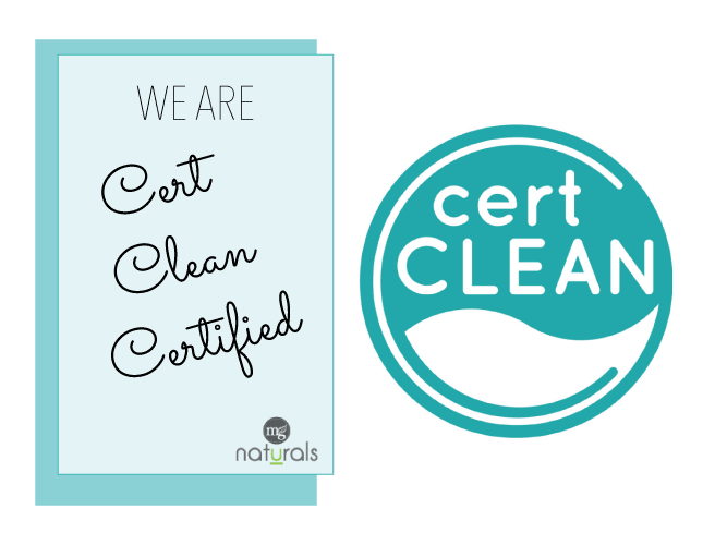 We are now Certclean certified......