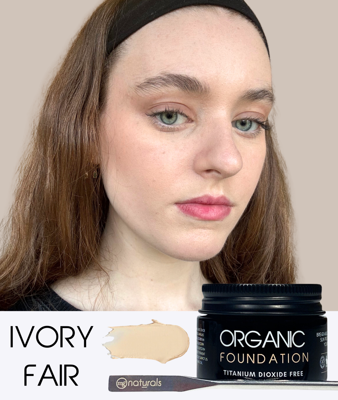 Organic Liquid foundation | Without Titanium Dioxide