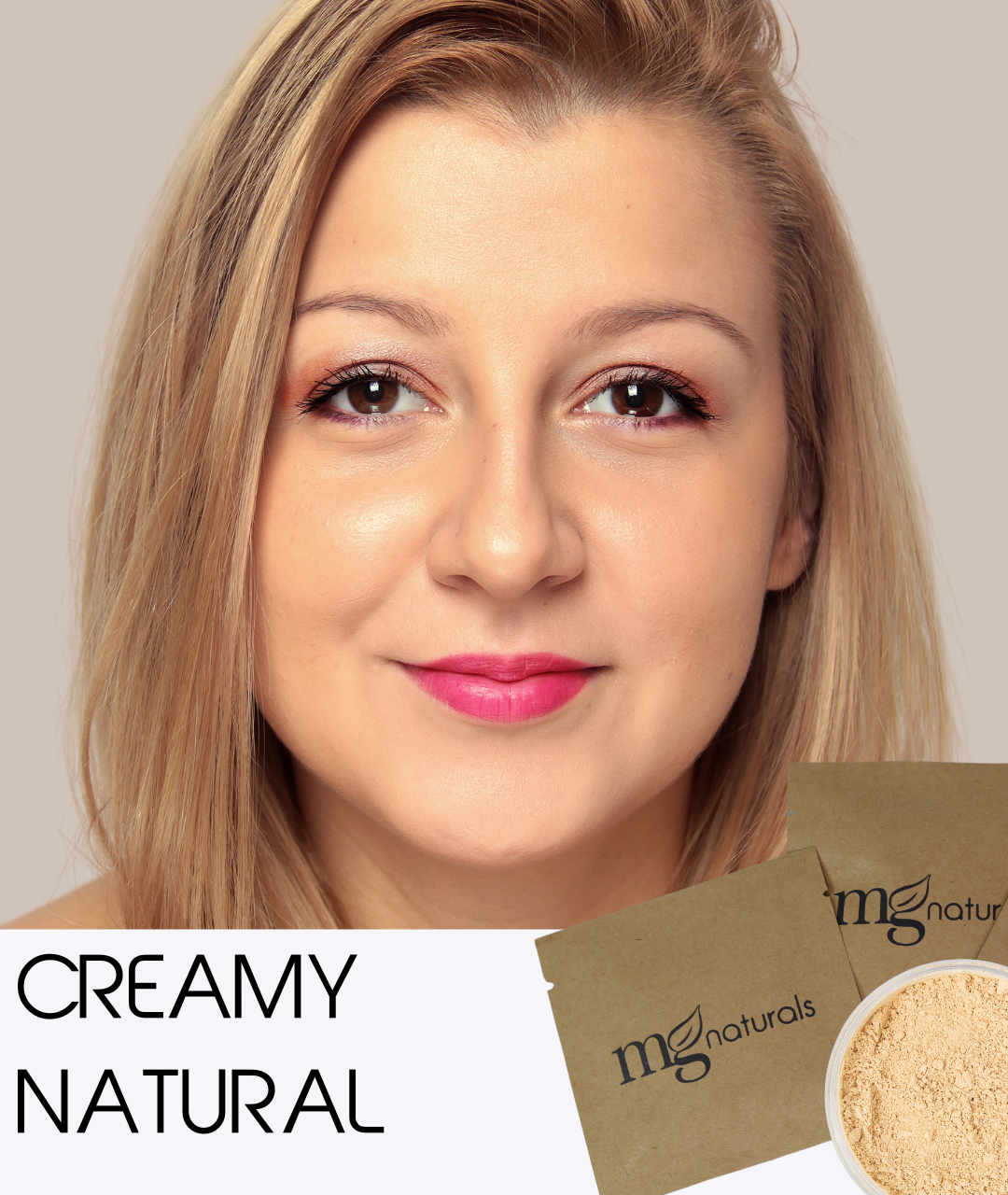 Mineral powder samples | Titanium Free