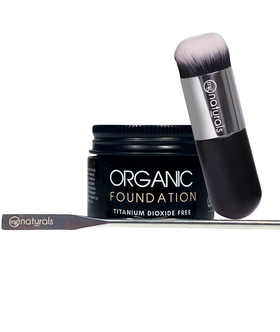 Titanium Dioxide Free Foundation with brush