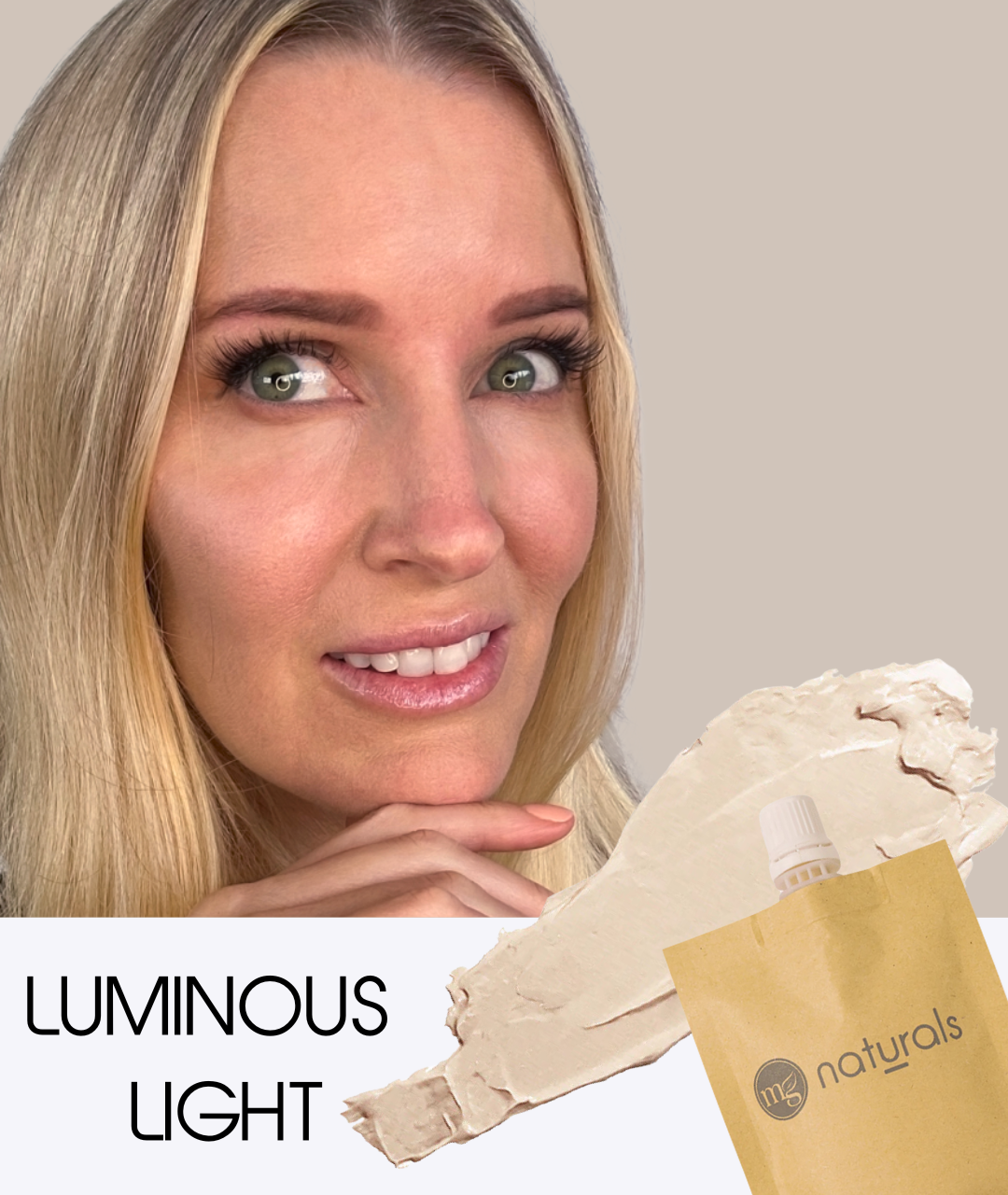 Organic Summer BB Cream Refill for glass bottles | Titanium dioxide free makeup