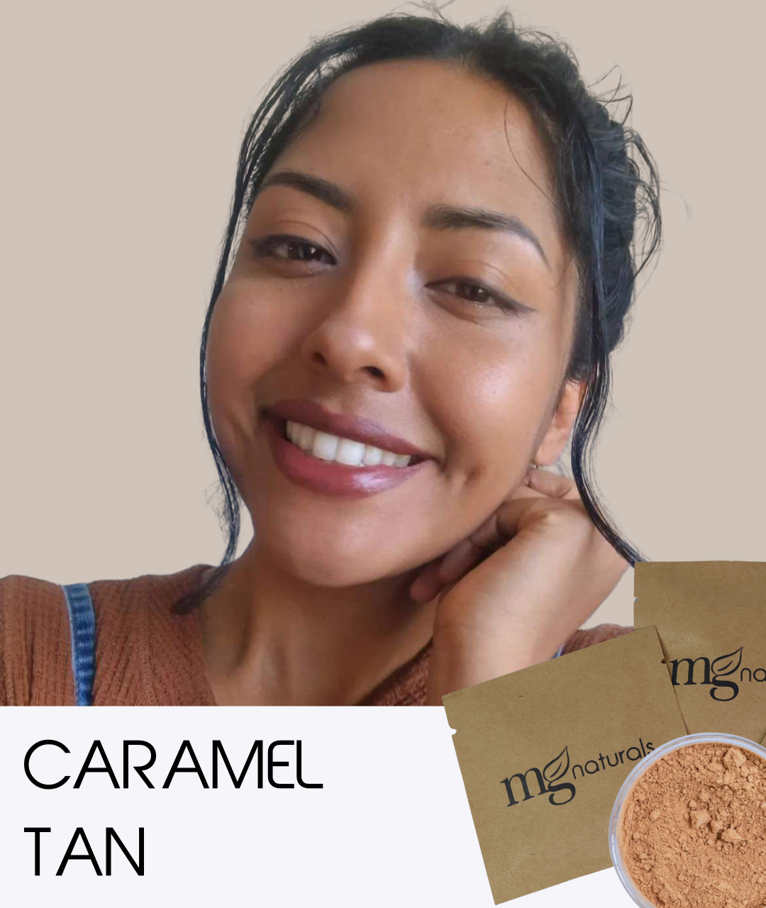 Mineral powder samples | Titanium Free