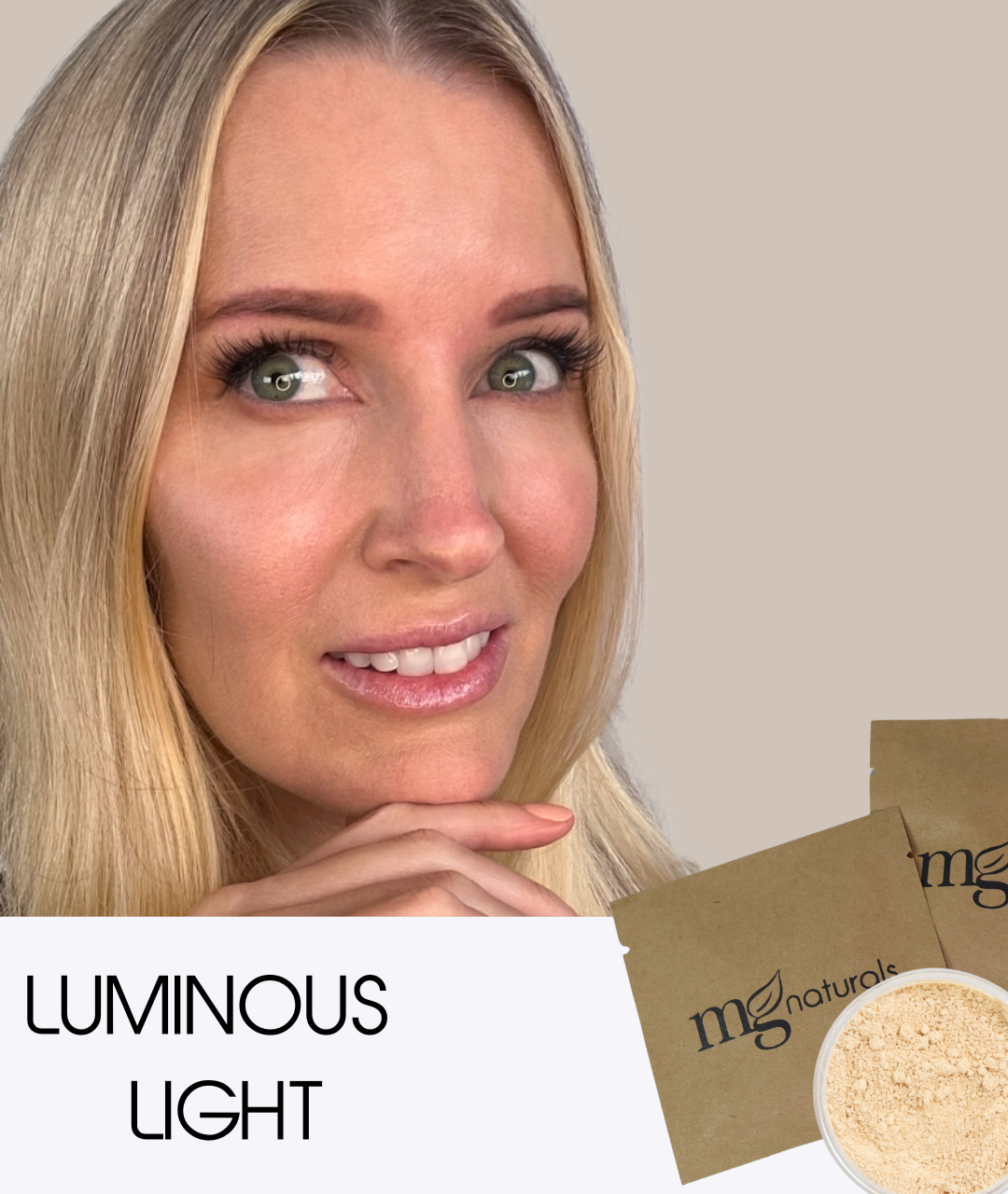 Mineral powder samples | Titanium Free