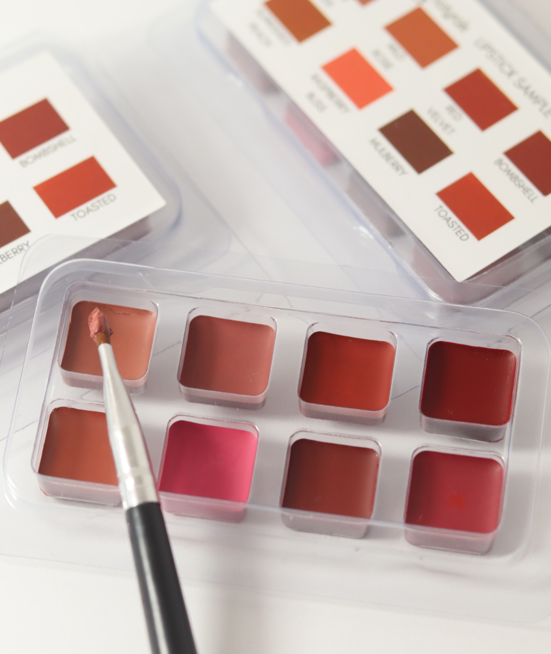 Organic Lipstick Taster Sample Kit| Titanium Dioxide + Mica Free Lipstick