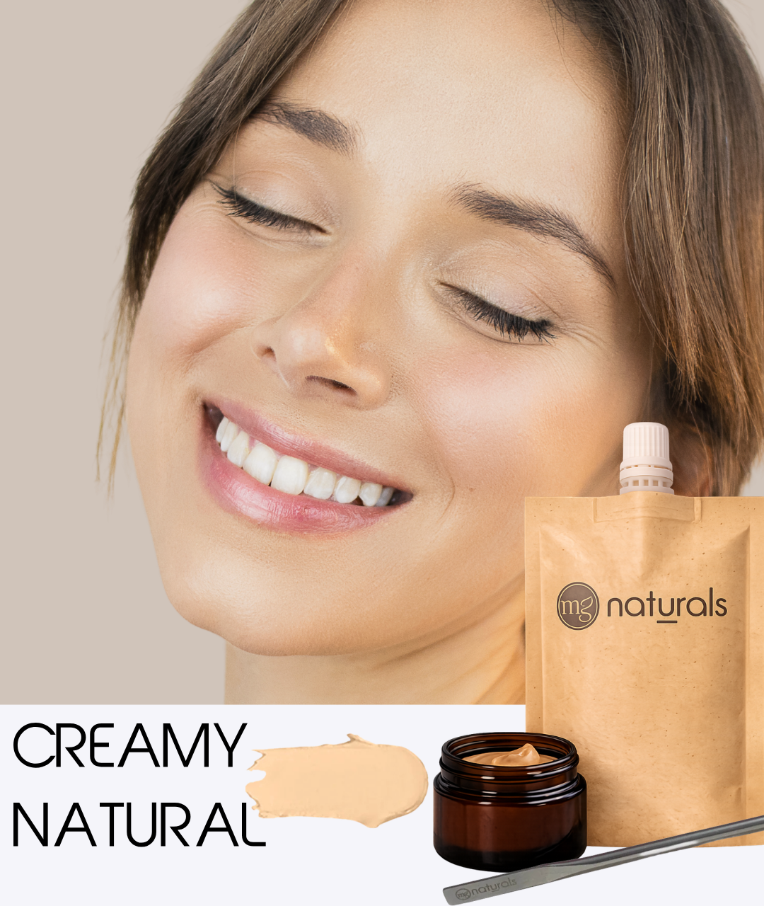 Organic Liquid foundation | Without Titanium Dioxide