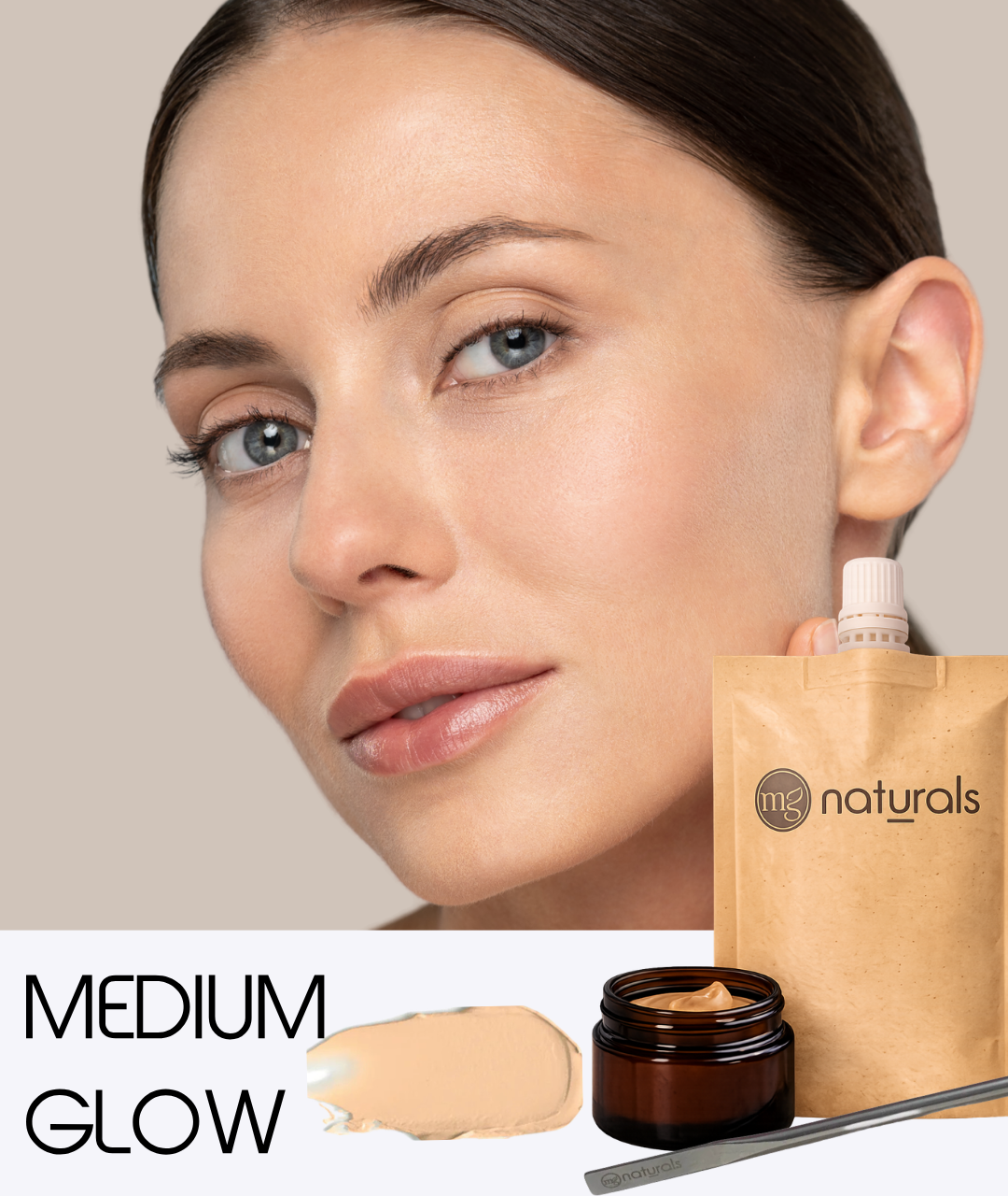 Organic Liquid foundation | Without Titanium Dioxide