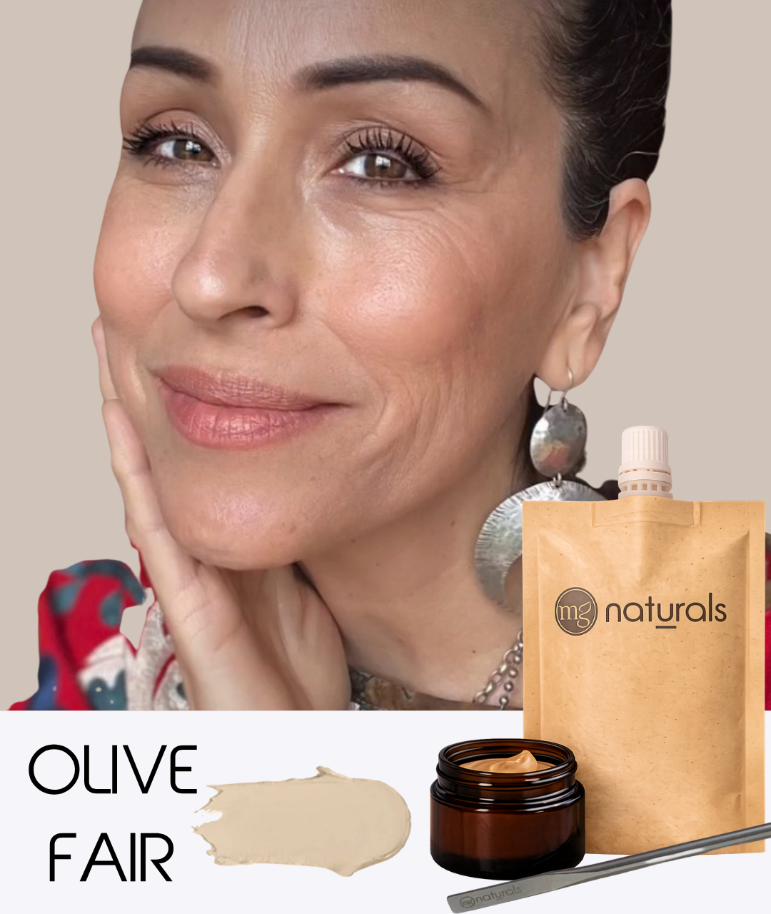 Organic Liquid foundation | Without Titanium Dioxide