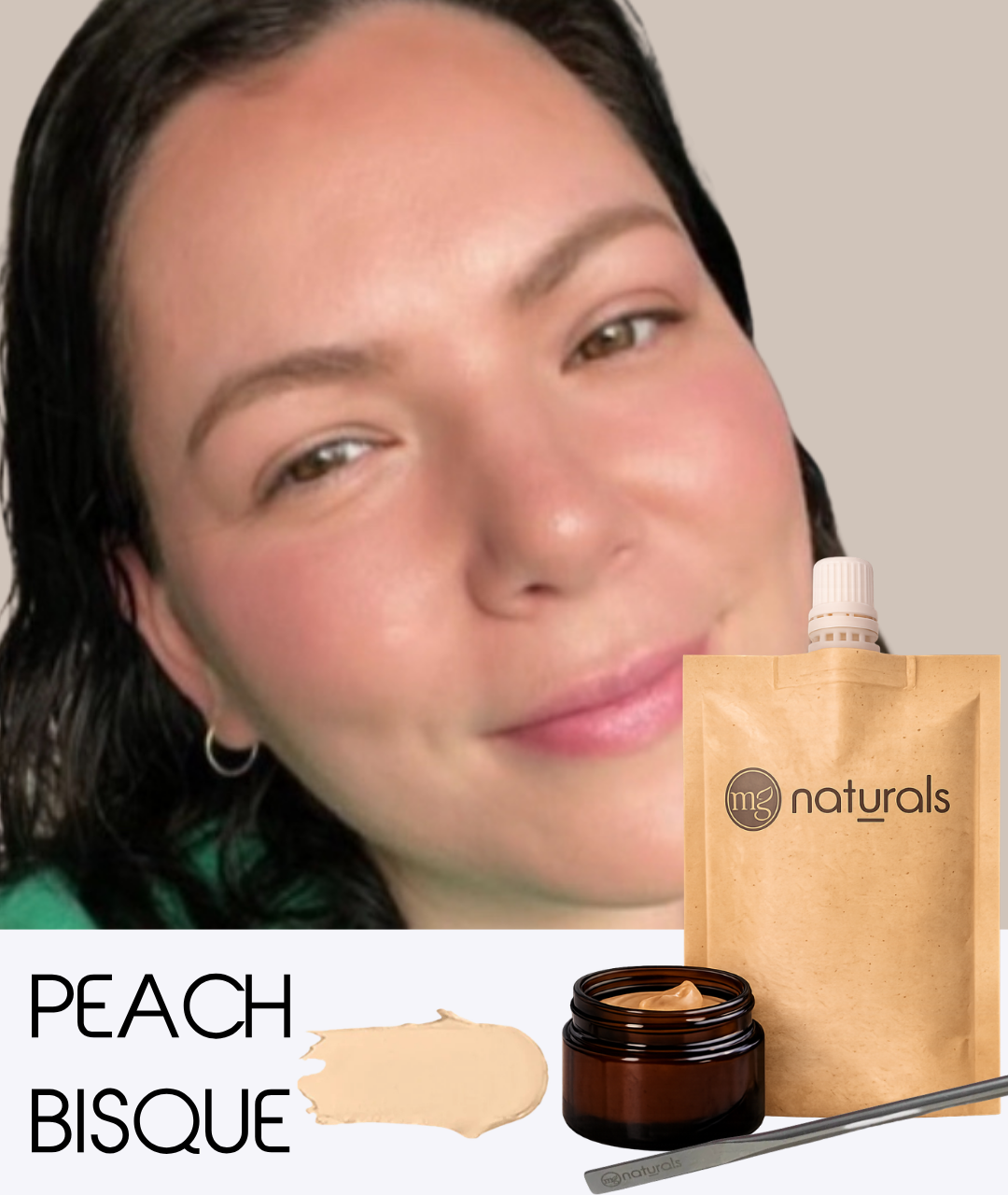 Organic Liquid foundation | Without Titanium Dioxide