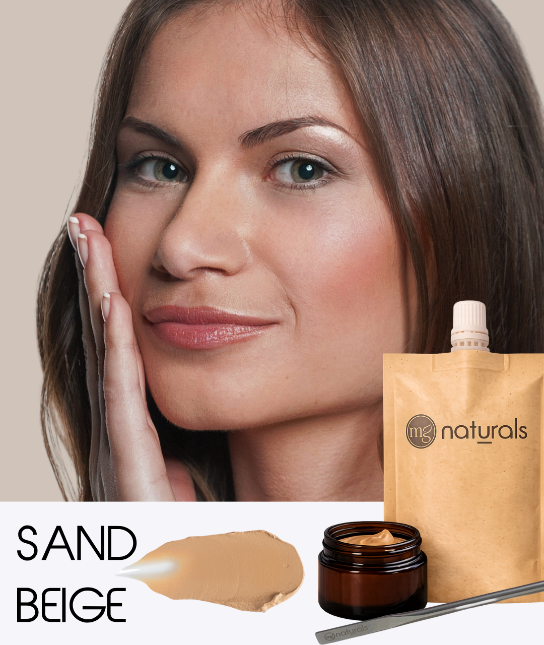 Organic Liquid foundation | Without Titanium Dioxide