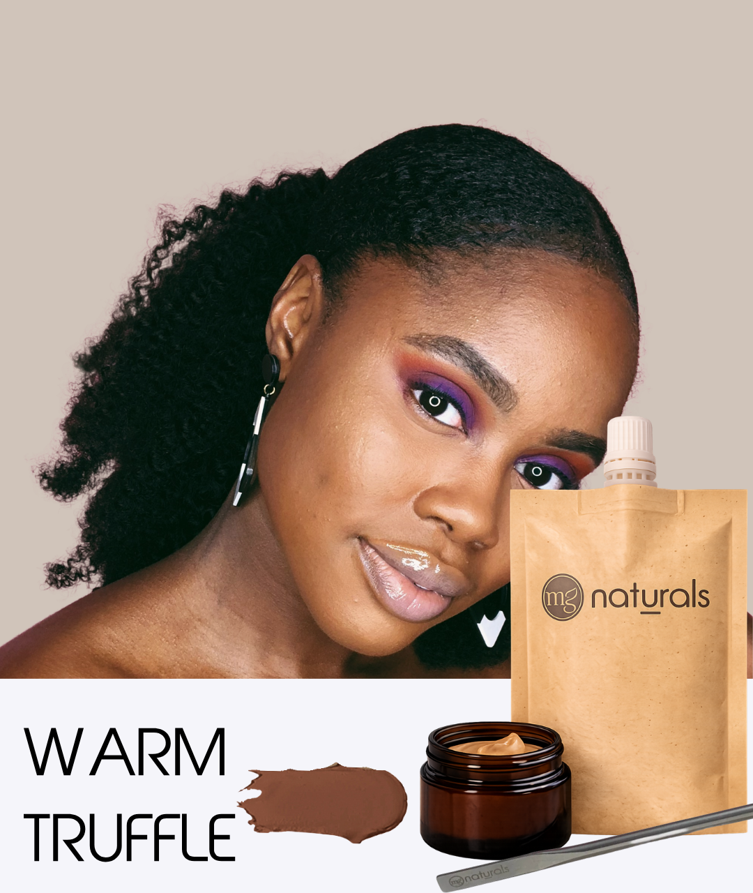 Organic Liquid foundation | Without Titanium Dioxide