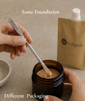Organic Liquid foundation | Without Titanium Dioxide