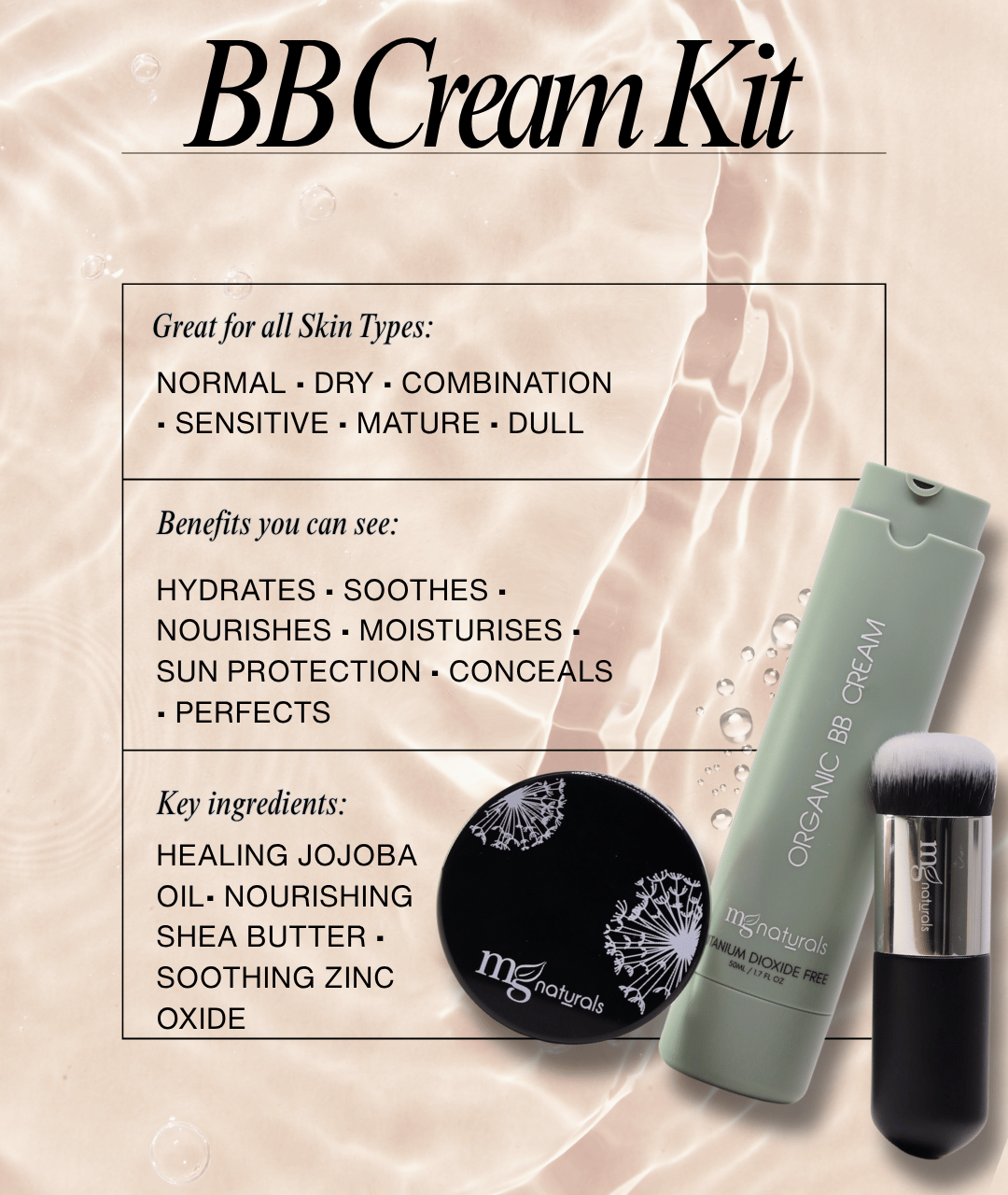 Organic BB Cream kit - Upgrade