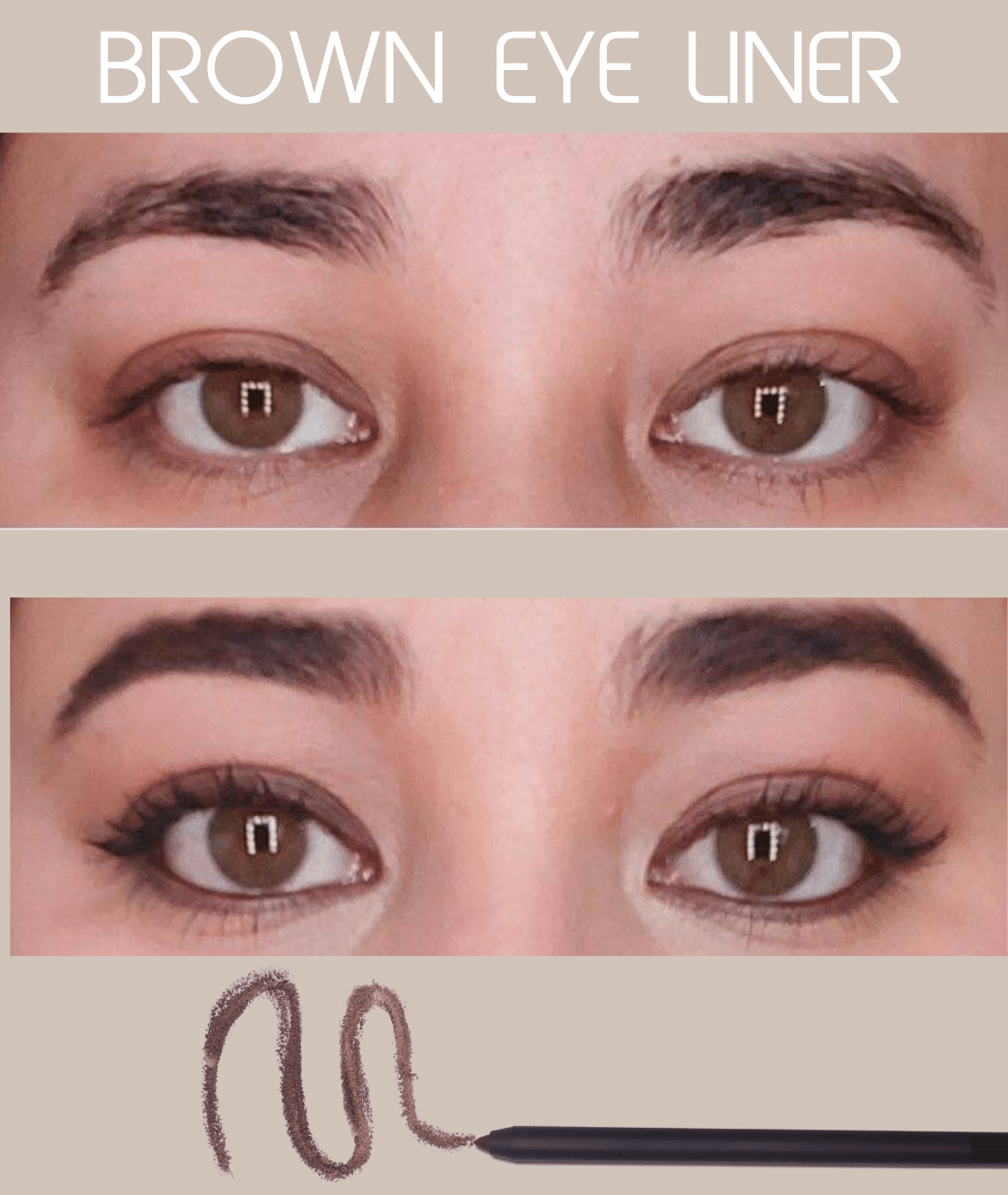 Organic Eyeliner | Titanium Free Eye liner Pencil