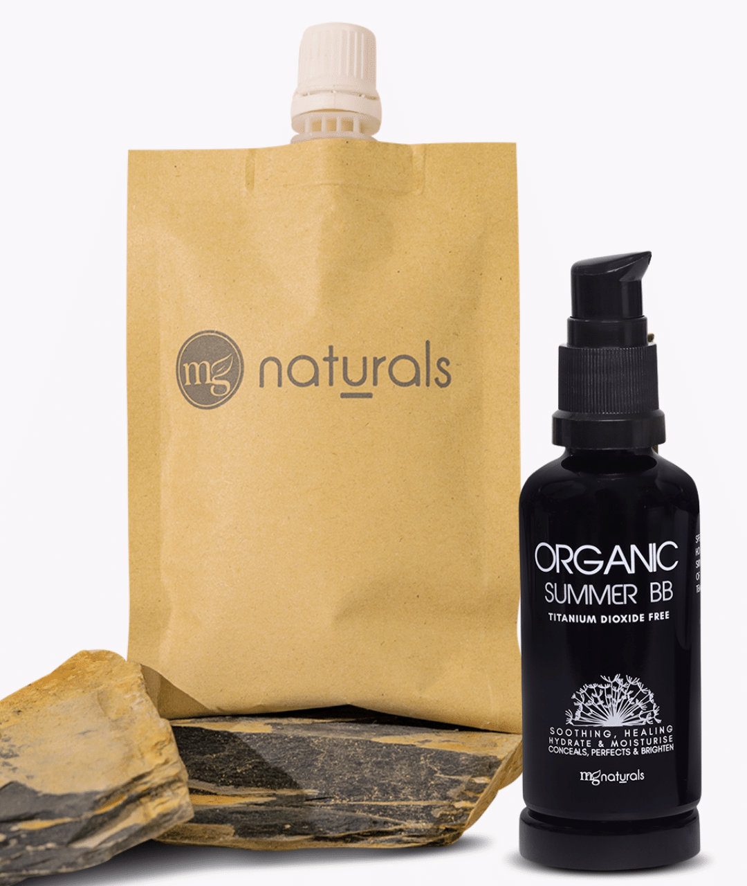 Organic Summer BB Cream Refill for glass bottles | Titanium dioxide free makeup