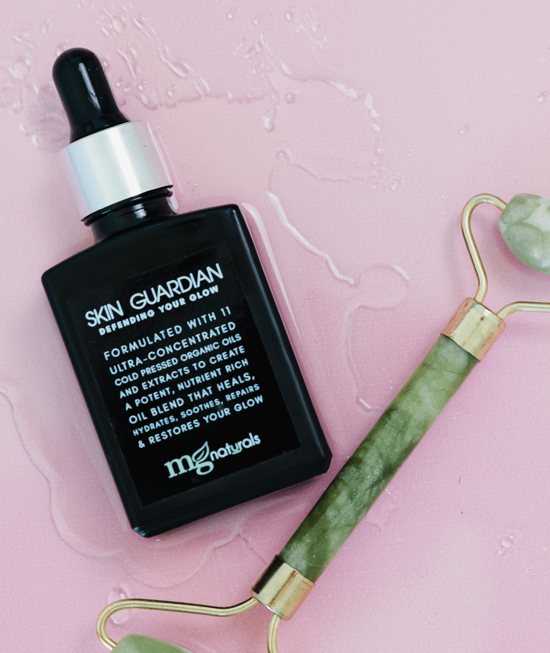 Skin Guardian Kit | Organic Face oil & Jade Roller