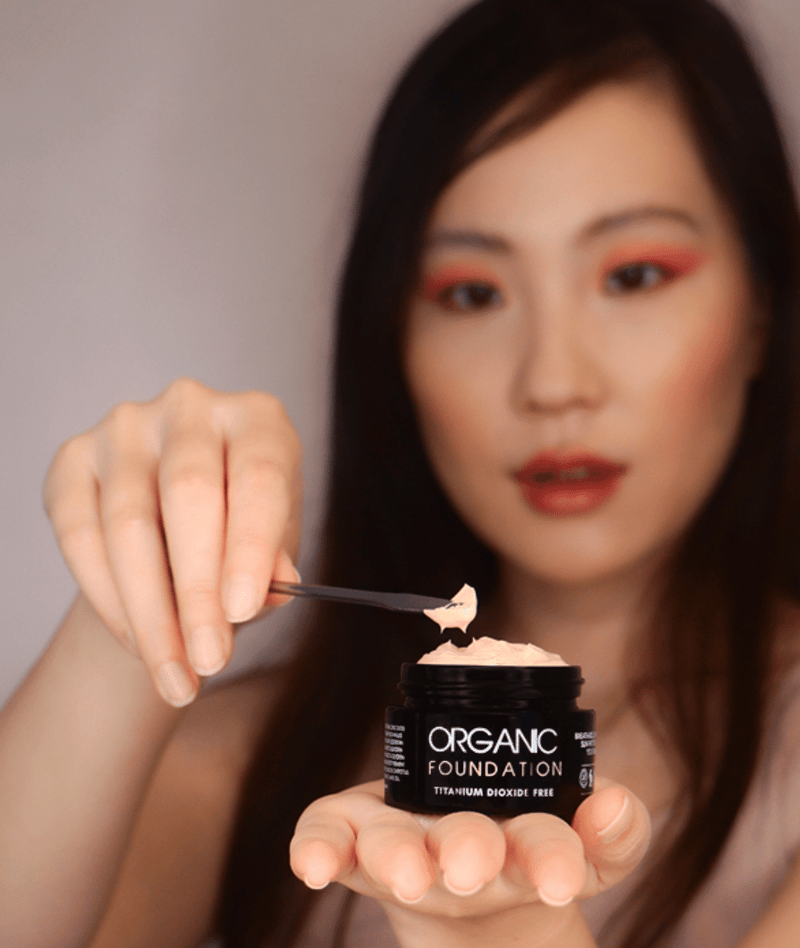 Organic Liquid foundation Without Titanium Dioxide MG Naturals